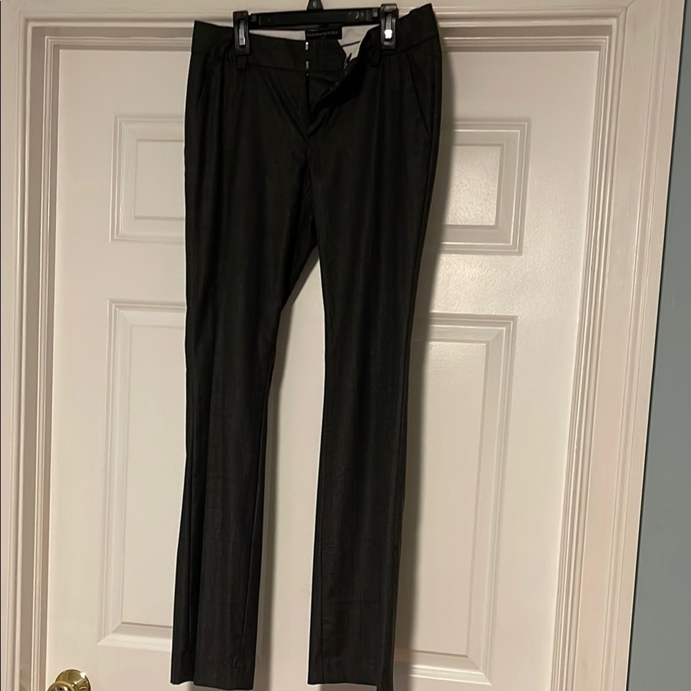 Banana Republic Factory Gray and Black Dress Pants Sleek Professional Wear